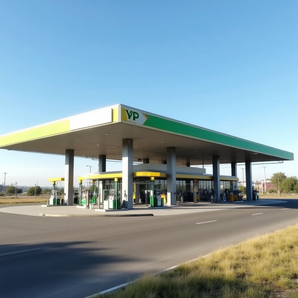 Estación YPF en ruta